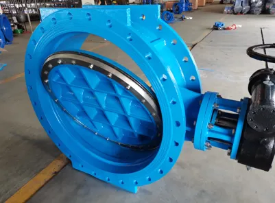 Double Flange Eccentric Butterfly Valve high quality