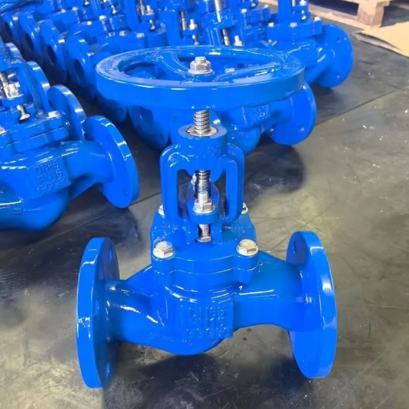 DIN3352 F4 DI flanged دھات - سیلڈ گیٹ والو