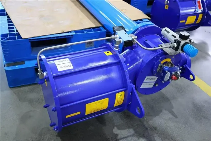 ڈکٹائل آئرن نیومیٹک تتلی والو